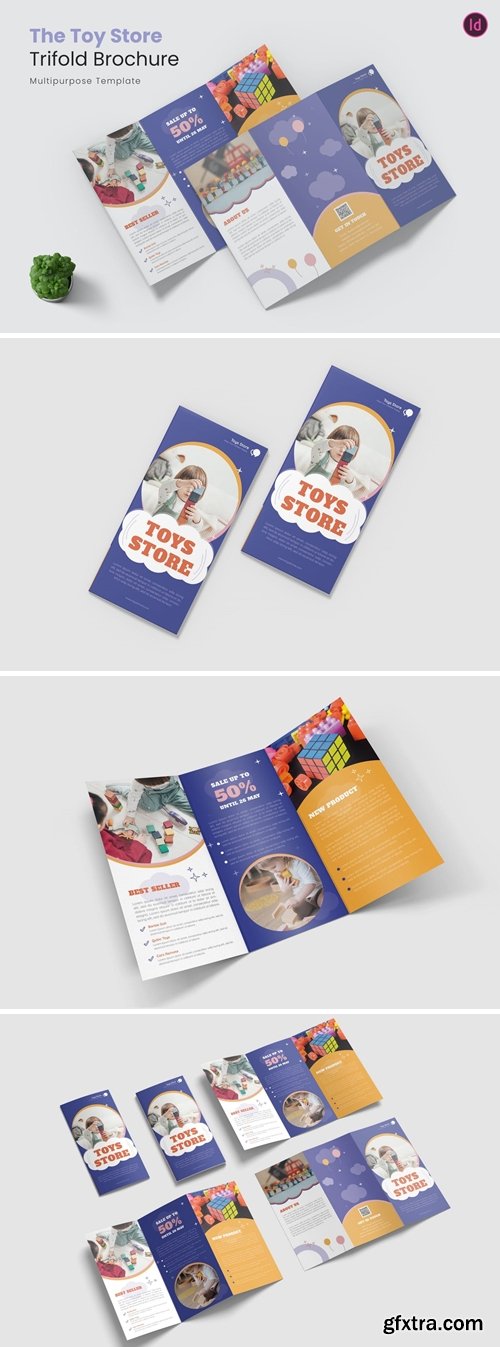 Toys Store Trifold Brochure