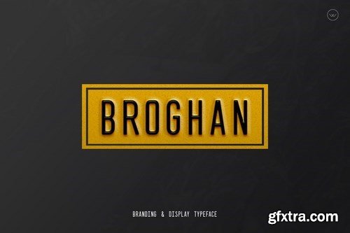 Broghan- Modern Typeface + WebFonts