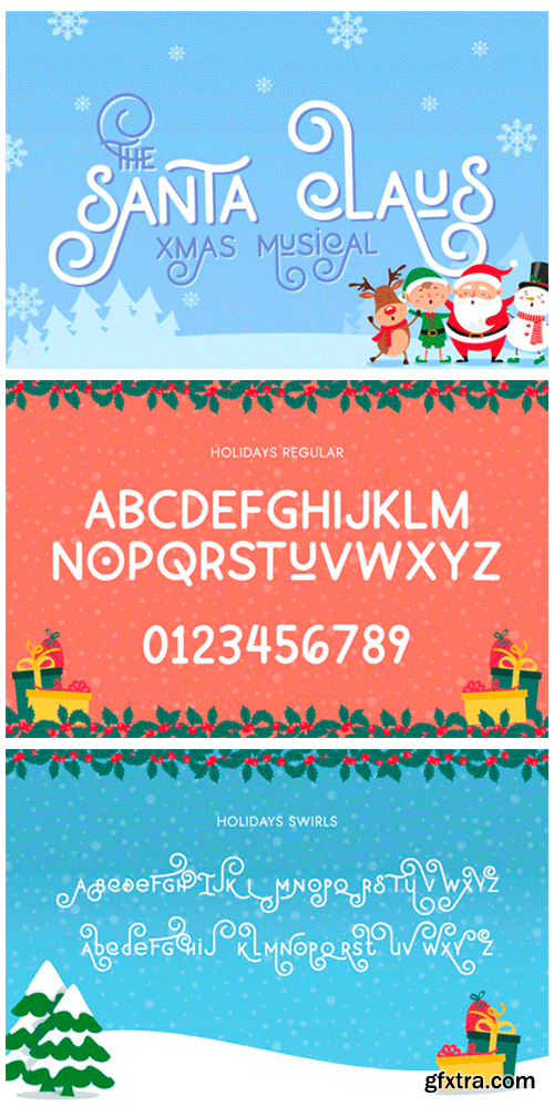 Holiday Font