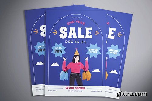 End Year Sale Flyer