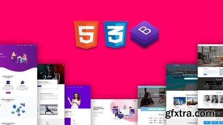 Create Modern Website Using HTML, CSS And Bootstrap