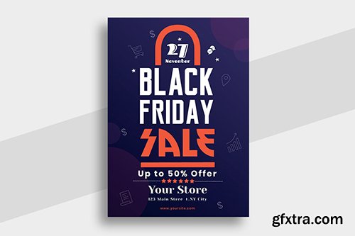 Black Friday Flyer Template