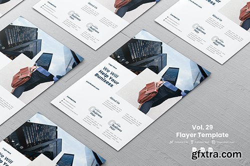 Minimalist Flyer Template Vol. 29