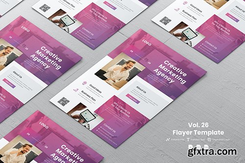 Minimalist Flyer Template Vol. 26