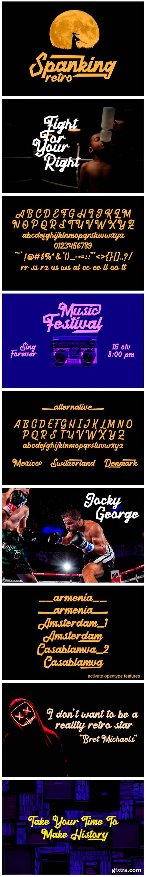 Spanking Font