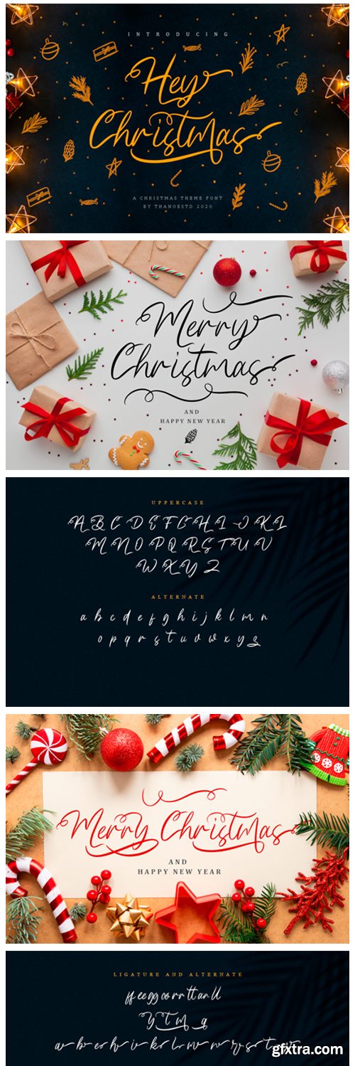 Hey Christmas Font