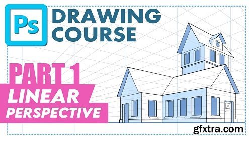 Photoshop Drawing Course - Part #1: Linear Perspective
