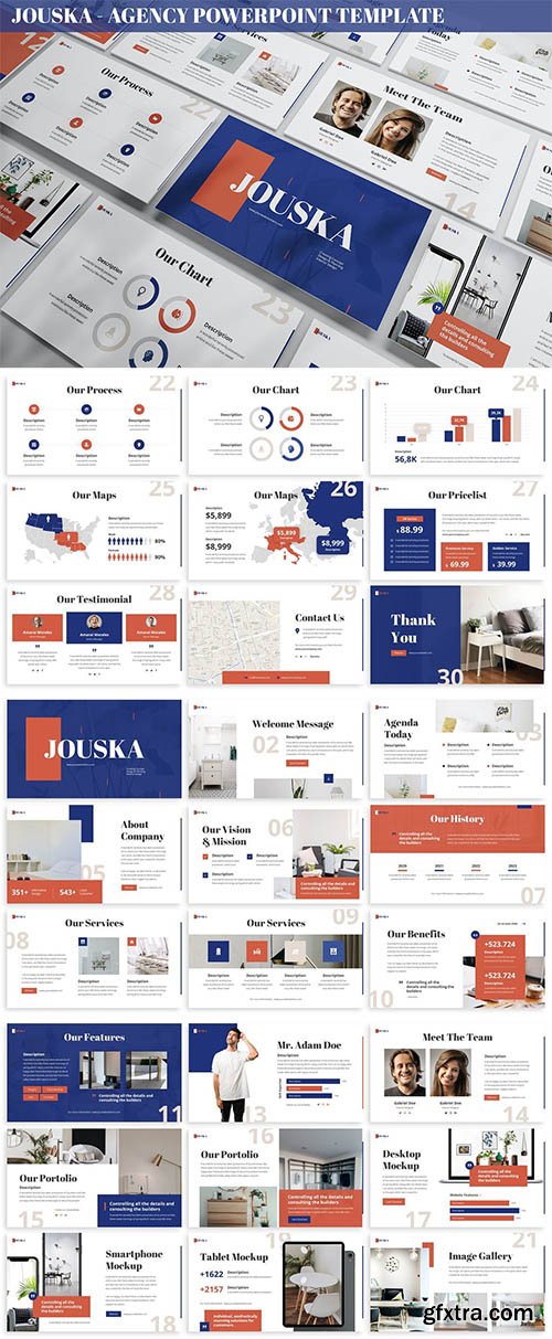 Jouska - Agency Powerpoint Template