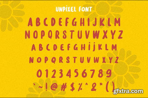 Unpixel Playful Kids Font