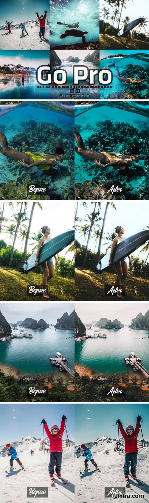 GOPRO Pack Presets