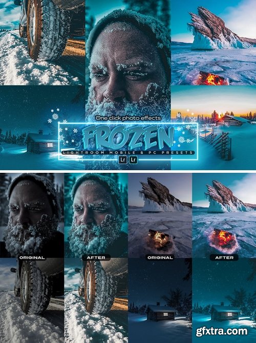 Frozen Blue Lightroom Presets