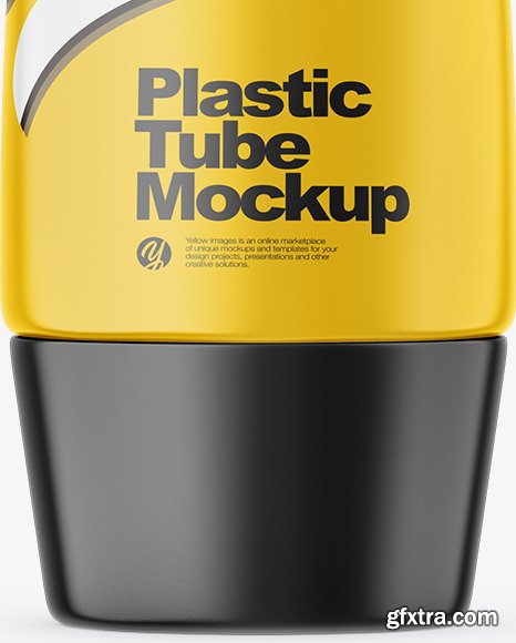 Cosmetic Tube Mockup - Front View 68712