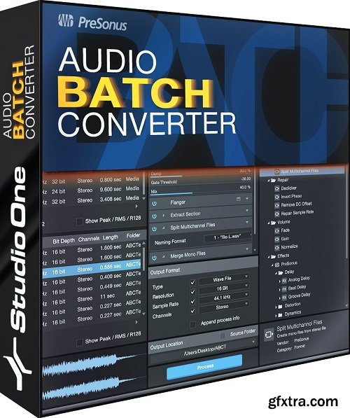 PreSonus Audio Batch Converter v1.0.0.2-R2R