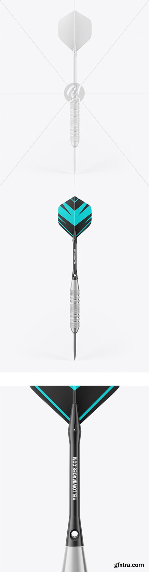 Glossy Dart Mockup Design