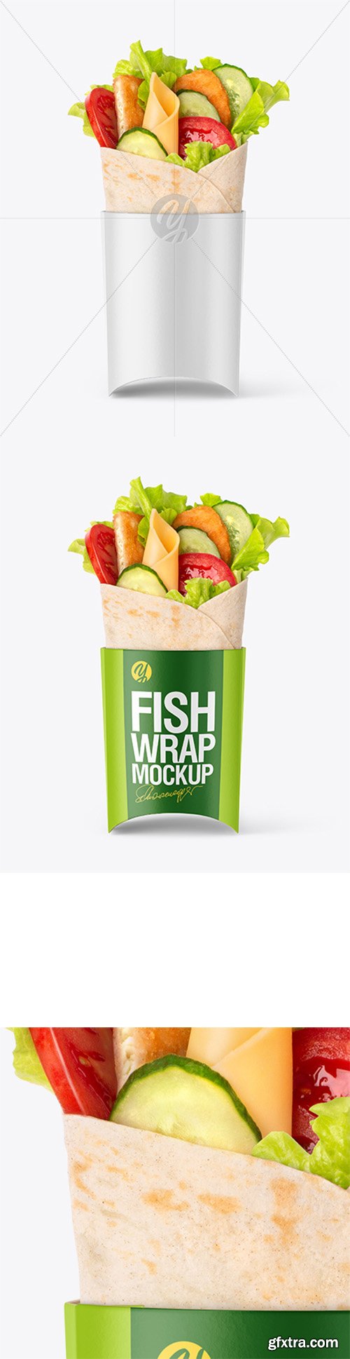 Fish Wrap Mockup 39337