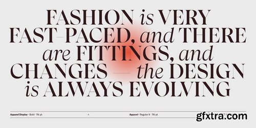 Apparel Font Family