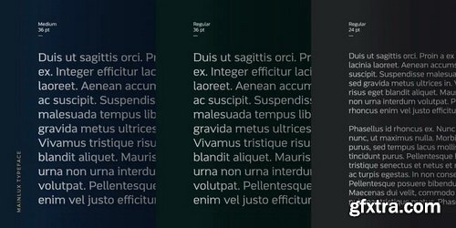 Mainlux Font Family