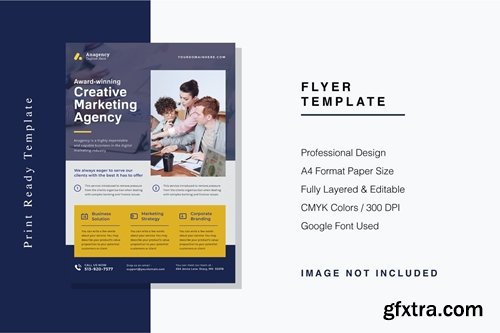 Creative Marketing Agency Flyer Template