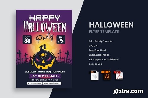 Halloween Flyer Template