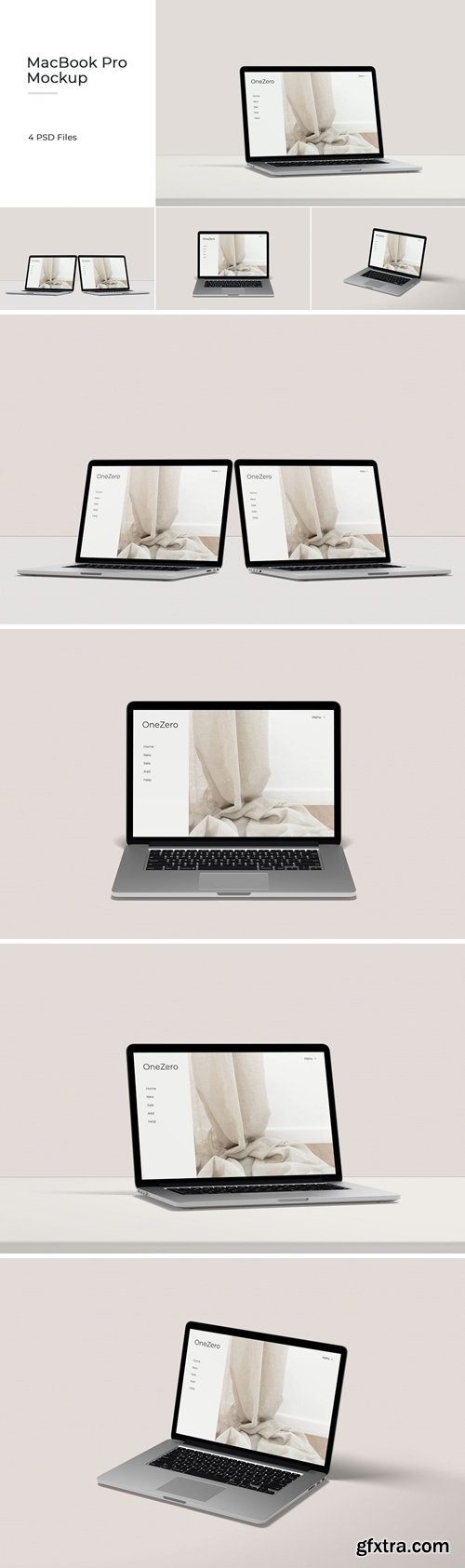 Macbook Pro Mockup Vol 02