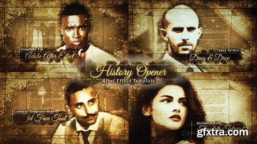 Videohive - 3D Photo History Opener - 28683512