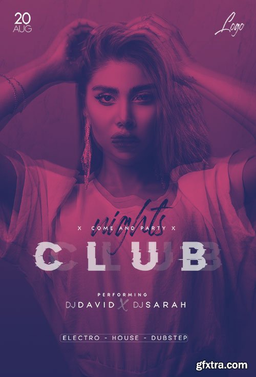  Club Nights - Premium flyer psd template