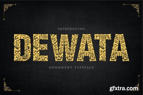 Dewata - Ornament Typeface