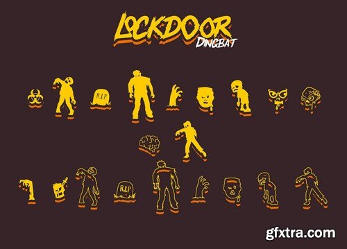 Lockdoor - Halloween Font