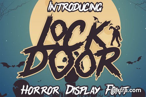 Lockdoor - Halloween Font