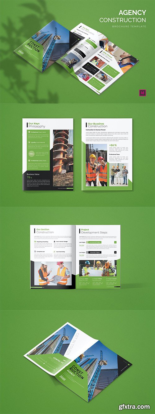 Construction Agency - Brochure Template