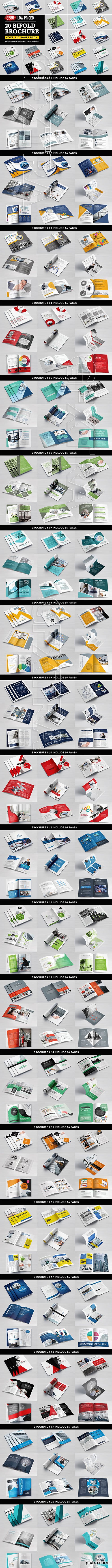 CreativeMarket - Business Brochure Bundle 20 Template 5204989