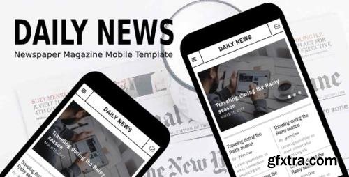 ThemeForest - Daily News v1.0 - Newspaper Magazine Mobile Template - 20426392