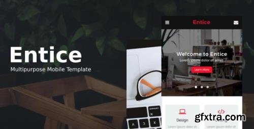 ThemeForest - Entice v1.0 - Multipurpose Mobile Template - 20897092