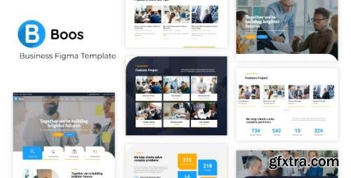 ThemeForest - Boos v1.0 - Business Figma Template - 29071565