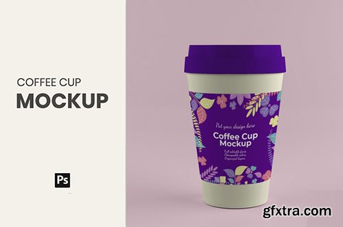 Take away coffee cup mockup