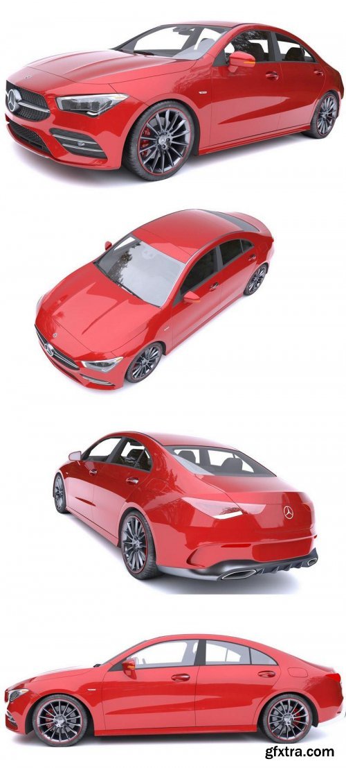 Mercedes-Benz CLA AMG 2020 3D Model
