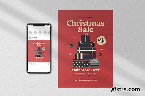 Christmas Sale Flyer Pack