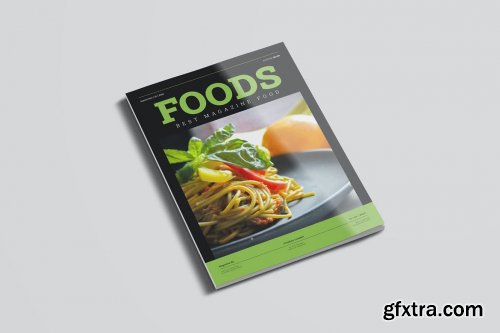 Fast Food Magazine Template