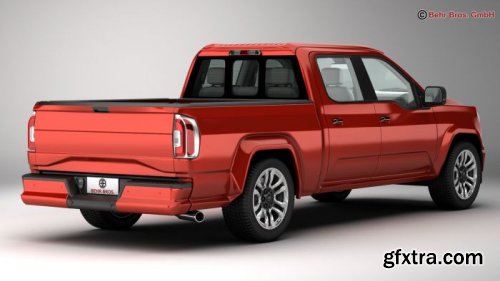  Generic Pickup 3d model