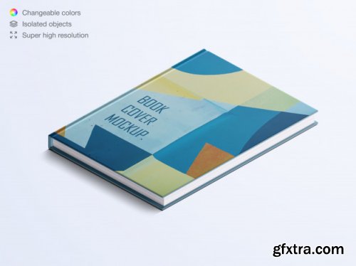 Realistic book mockup