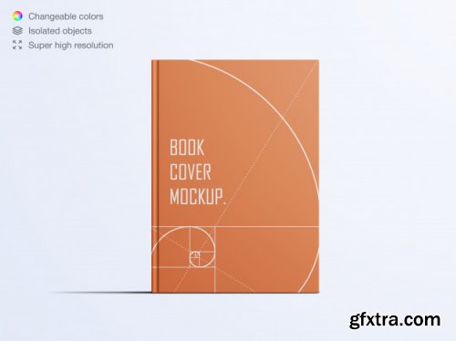 Realistic book mockup