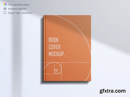 Realistic book mockup