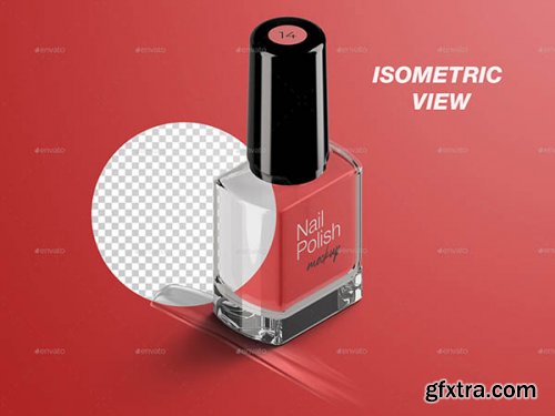 GraphicRiver - Nail Polish Bottle Mockup Pack 28766844