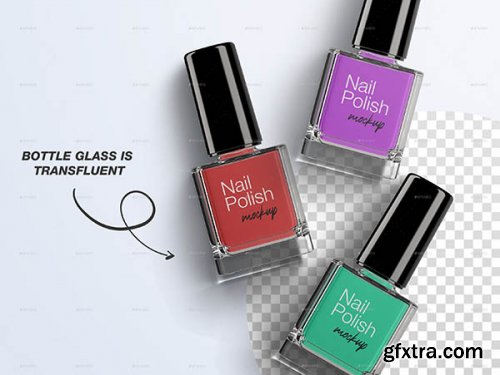 GraphicRiver - Nail Polish Bottle Mockup Pack 28766844