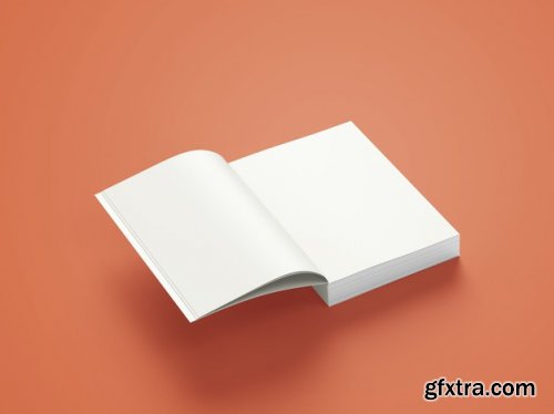 Realistic Book Hardcover Mockup