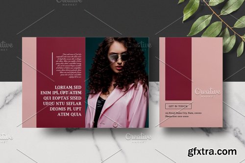 CreativeMarket - Fashion Lookbook V951 4308815