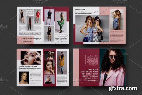 CreativeMarket - Fashion Lookbook V951 4308815