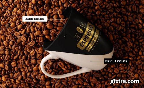 Coffee Mockup Branding Set