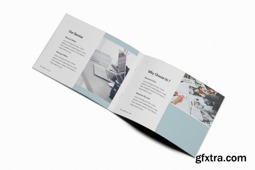 Working Space A5 Brochure Template