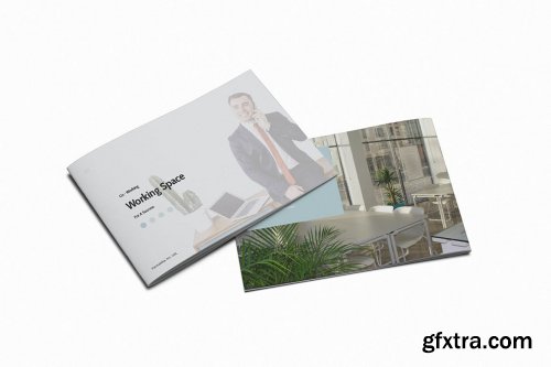 Working Space A5 Brochure Template